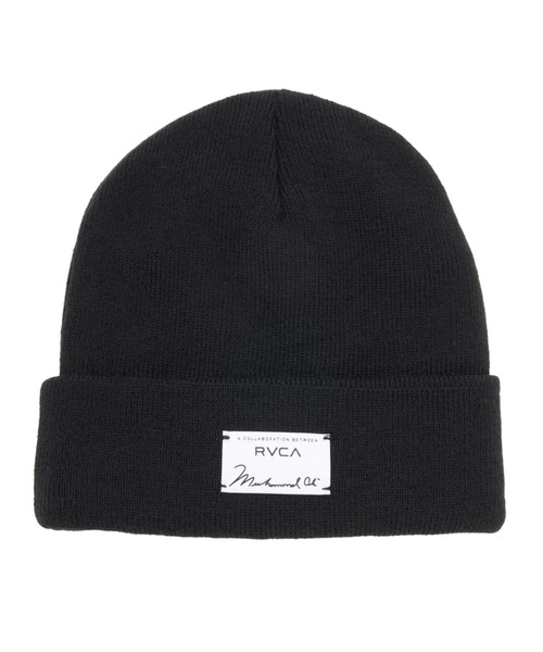 RVCA(ルーカ)の「RVCA メンズ VA X ALI BEANIE ビーニー 【2025年秋冬モデル】/ルーカニットキャップ・ビーニー(ニットキャップ/ビーニー・メンズ・ブラック・FREE)」の6枚目の写真