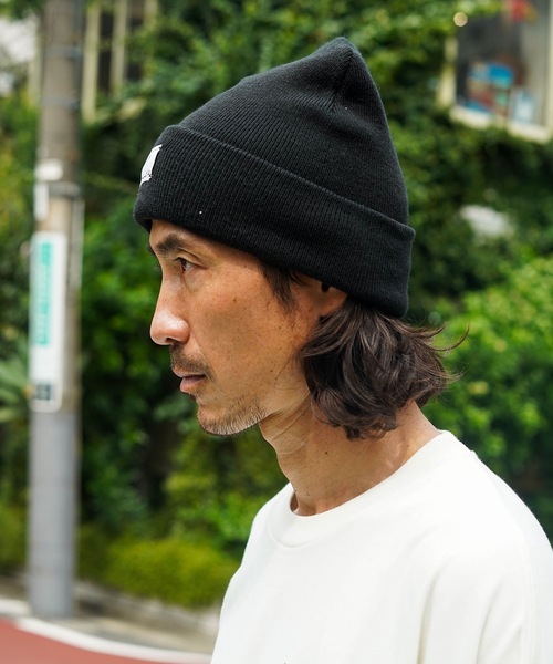 RVCA(ルーカ)の「RVCA メンズ VA X ALI BEANIE ビーニー 【2025年秋冬モデル】/ルーカニットキャップ・ビーニー(ニットキャップ/ビーニー・メンズ・ブラック・FREE)」の4枚目の写真