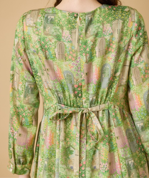 Jolly Poupee(ジョリープッペ)の「【22fabric】シークレットガーデン/ ワンピース(ワンピース・レディース・ベージュ/ネイビー・42/46)」の11枚目の写真