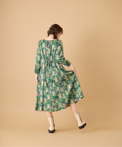 Jolly Poupee(ジョリープッペ)の「【22fabric】シークレットガーデン/ ワンピース(ワンピース・レディース・ベージュ/ネイビー・42/46)」の17枚目の写真