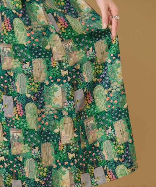 Jolly Poupee(ジョリープッペ)の「【22fabric】シークレットガーデン/ ワンピース(ワンピース・レディース・ベージュ/ネイビー・42/46)」の21枚目の写真