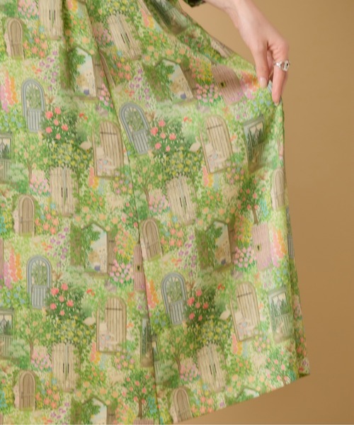 Jolly Poupee(ジョリープッペ)の「【22fabric】シークレットガーデン/ ワンピース(ワンピース・レディース・ベージュ/ネイビー・42/46)」の10枚目の写真