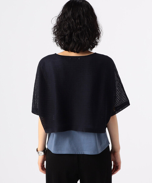 COMME CA（コムサ）の「【ツインニット】ラミーポリエステル ツインニットソー（アンサンブル・レディース・ネイビー/ライトグレー・9号）」の11枚目の写真