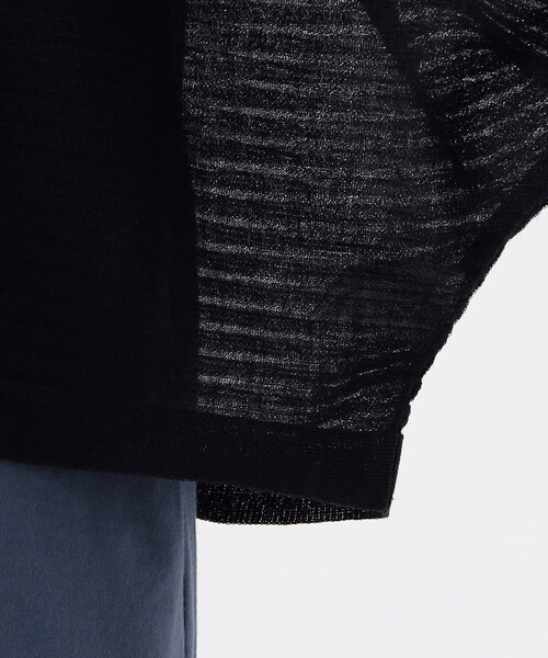 COMME CA（コムサ）の「【ツインニット】ラミーポリエステル ツインニットソー（アンサンブル・レディース・ネイビー/ライトグレー・9号）」の14枚目の写真