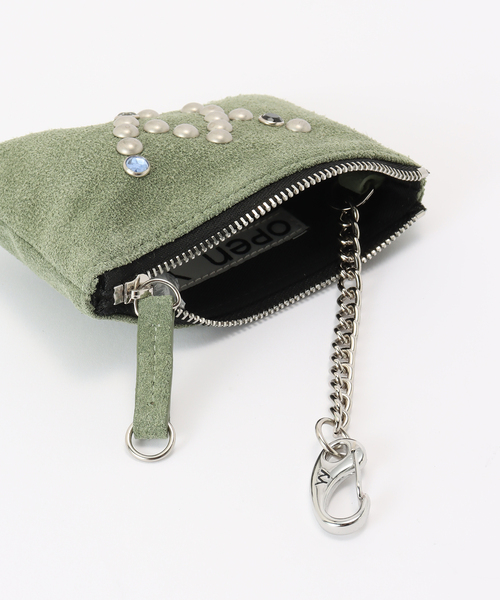 Geek Office / ギークオフィス】OPEN YY Woven YY SUEDE STUD CHAIN Geek Office / ギークオフィス】OPEN YY Woven YY SUEDE STUD CHAIN