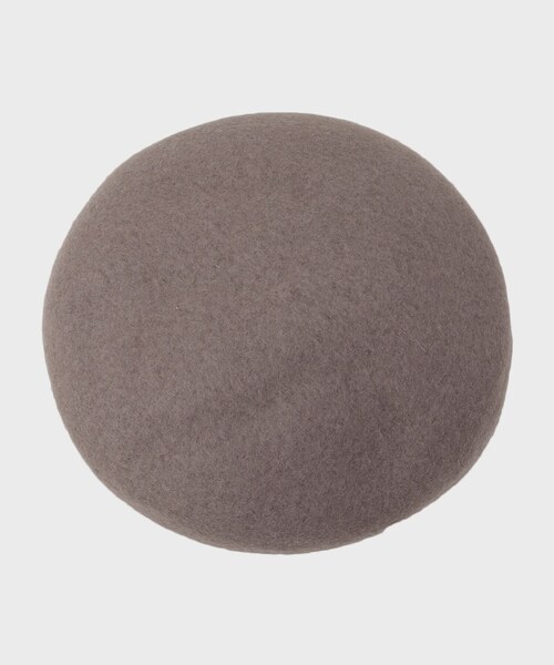 OPAQUE.CLIP(オペークドットクリップ)の「バスクベレー帽(ハンチング/ベレー帽・レディース・ブラウン系/ブラック・00)」の5枚目の写真