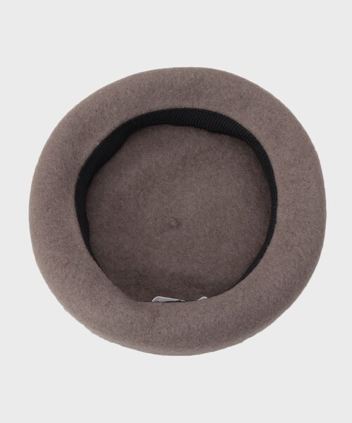OPAQUE.CLIP(オペークドットクリップ)の「バスクベレー帽(ハンチング/ベレー帽・レディース・ブラウン系/ブラック・00)」の6枚目の写真