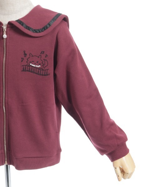 セール】セーラージップトレーナー（カーディガン/ボレロ）｜axes