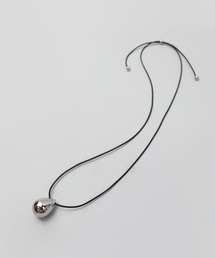 ieLS（イエルズ）の「金属アレルギー対応「ieLS」ステンレス　ドロップトップコードネックレス（ネックレス）」