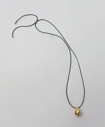 ieLS（イエルズ）の「金属アレルギー対応「ieLS」ステンレス　メタルドロップ コードネックレス（ネックレス）」