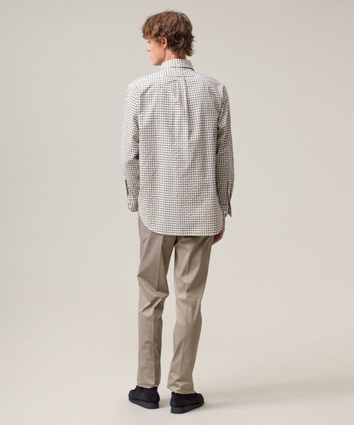 J.PRESS(ジェイプレス)の「ガーメントダイオックスフォード シャツ / B.D .(シャツ/ブラウス・メンズ・イエロー系3/サックスブルー系1・X-LARGE/LARGE/MEDIUM)」の11枚目の写真