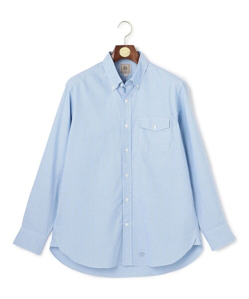 J.PRESS(ジェイプレス)の「ガーメントダイオックスフォード シャツ / B.D .(シャツ/ブラウス・メンズ・イエロー系3/サックスブルー系1・X-LARGE/LARGE/MEDIUM)」の20枚目の写真