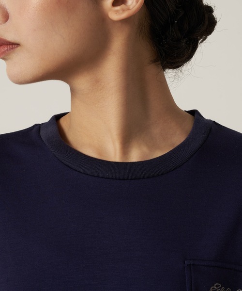 Eddie Bauer(エディーバウアー)の「長袖 Tシャツワンピース(ワンピース・レディース・ネイビー/ブラウン/グレイッシュブルー・XL/S/L/M)」の12枚目の写真