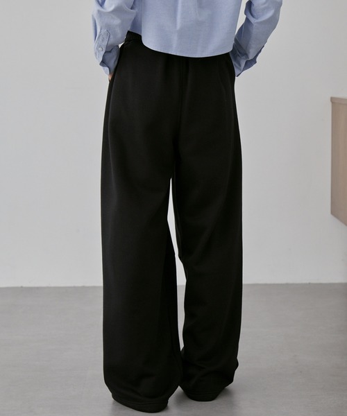 nui nullu（ヌイヌル）の「【nui nullu】2WAYワイドスウェットカーブパンツ＜セットアップ対応＞（スウェットパンツ・レディース・ライトグレー/アイボリー/ブラック/グレー・S/M/L）」の19枚目の写真