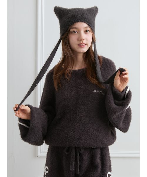 セール】リボンフェザーロンパース（ルームウェア/パジャマ）｜gelato