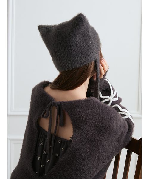 セール】リボンフェザーロンパース（ルームウェア/パジャマ）｜gelato