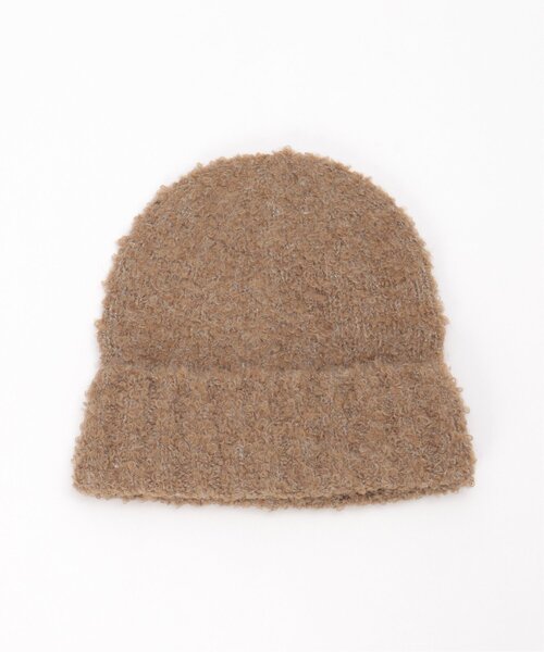 ikka（イッカ）の「ブークレーニットワッチ（ニットキャップ/ビーニー・レディース・ブラック/アイボリー/グレー/キャメル・FREE）」の20枚目の写真