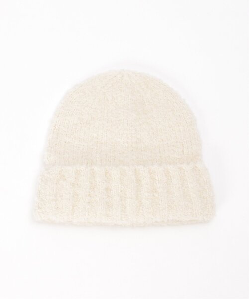 ikka（イッカ）の「ブークレーニットワッチ（ニットキャップ/ビーニー・レディース・ブラック/アイボリー/グレー/キャメル・FREE）」の21枚目の写真