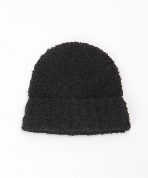 ikka（イッカ）の「ブークレーニットワッチ（ニットキャップ/ビーニー・レディース・ブラック/アイボリー/グレー/キャメル・FREE）」の22枚目の写真