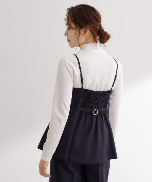 grove(グローブ)の「【カセット服】主役級キャミビスチェ(シャツ/ブラウス・レディース・ブラウン系その他/ネイビー系5/ライトベージュ・02/03/05/04/01)」の15枚目の写真