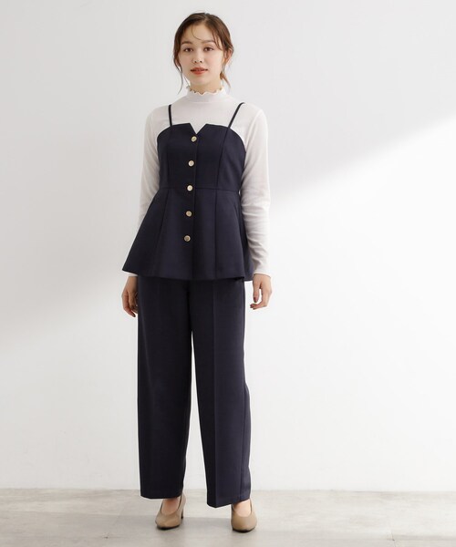 grove(グローブ)の「【カセット服】主役級キャミビスチェ(シャツ/ブラウス・レディース・ブラウン系その他/ネイビー系5/ライトベージュ・02/03/05/04/01)」の16枚目の写真