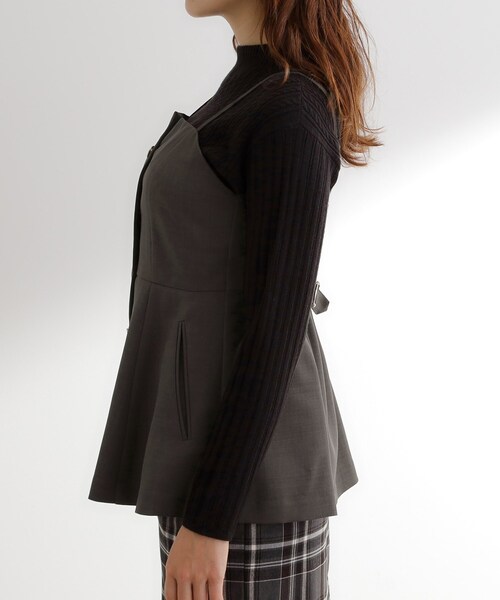 grove(グローブ)の「【カセット服】主役級キャミビスチェ(シャツ/ブラウス・レディース・ブラウン系その他/ネイビー系5/ライトベージュ・02/03/05/04/01)」の19枚目の写真
