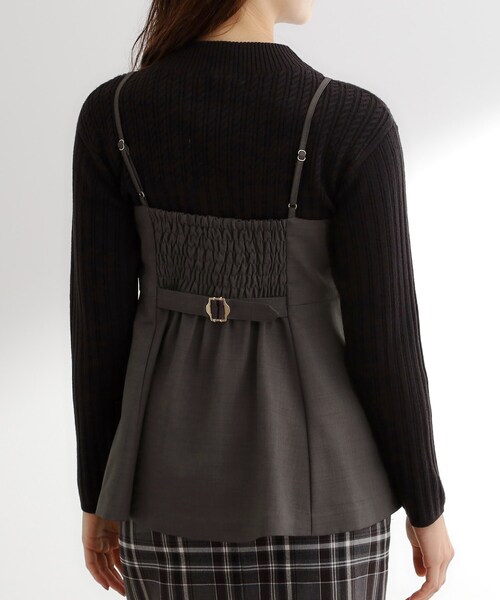 grove(グローブ)の「【カセット服】主役級キャミビスチェ(シャツ/ブラウス・レディース・ブラウン系その他/ネイビー系5/ライトベージュ・02/03/05/04/01)」の20枚目の写真