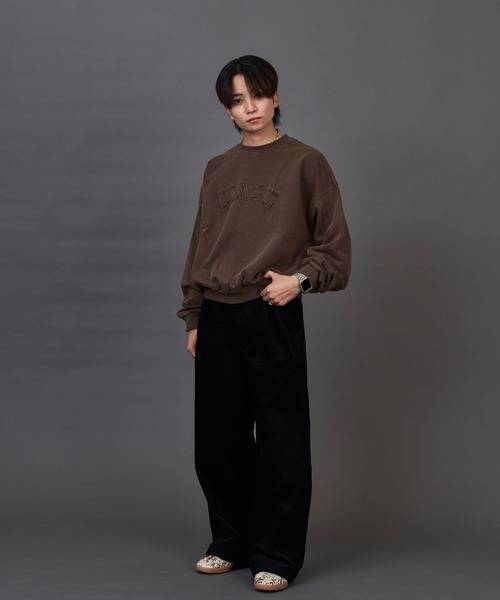 CIASU（シアス）の「コーデュロイストレートスラックス（スラックス・メンズ・ブラック/ブラウン/アイボリー・MEDIUM/LARGE）」の12枚目の写真