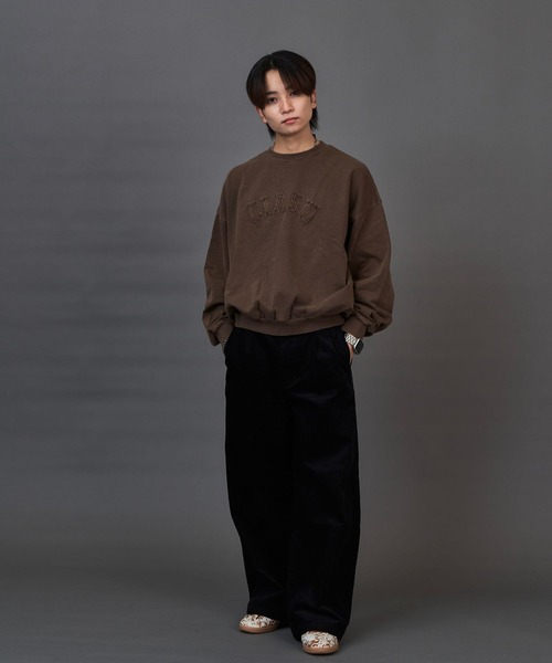 CIASU（シアス）の「コーデュロイストレートスラックス（スラックス・メンズ・ブラック/ブラウン/アイボリー・MEDIUM/LARGE）」の9枚目の写真