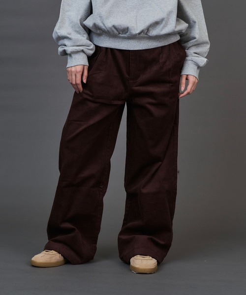 CIASU（シアス）の「コーデュロイストレートスラックス（スラックス・メンズ・ブラック/ブラウン/アイボリー・MEDIUM/LARGE）」の8枚目の写真