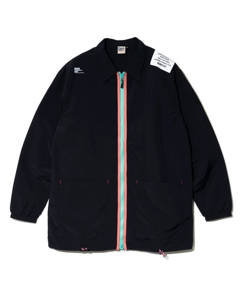 go slow caravan（ゴースローキャラバン）の「Duckster/ダックスター　ジップアップ コーチシャツ（シャツ/ブラウス・メンズ・ブラック/オリーブ/ベージュ・MEDIUM/LARGE/X-LARGE）」の10枚目の写真