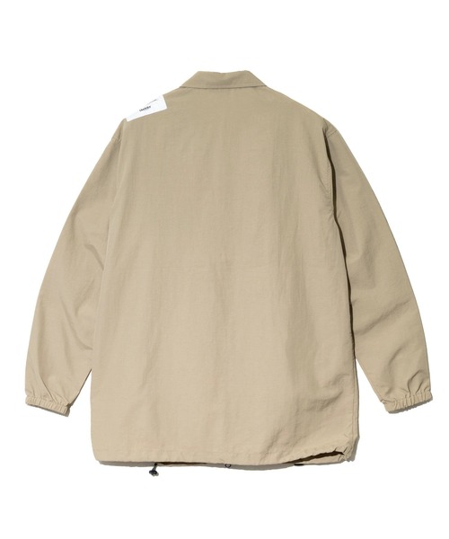 go slow caravan（ゴースローキャラバン）の「Duckster/ダックスター　ジップアップ コーチシャツ（シャツ/ブラウス・メンズ・ブラック/オリーブ/ベージュ・MEDIUM/LARGE/X-LARGE）」の13枚目の写真