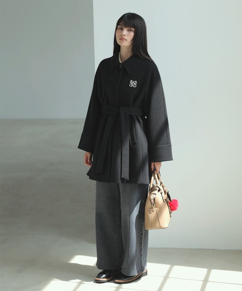 アウター総選挙2位】フレアーチェスターコート（チェスターコート