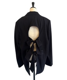 double ribbon open jacket