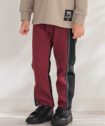 BeBe Petits Pois Vert | 【店舗限定】ポンチロゴライン切り替えパンツ(その他パンツ)