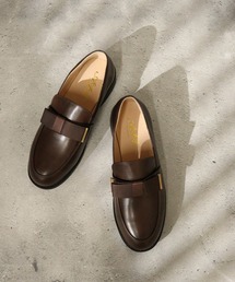 AAA+Feminine（サンエープラスフェミニン）の「AAA+FEMININE グログランリボン ローファー（ローファー）」