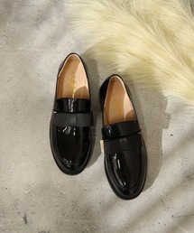 AAA+Feminine｜サンエープラスフェミニンのローファー（リボン）通販