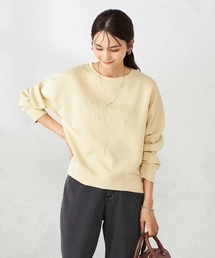 a.v.v | 刺繍ロゴショートダンボールスウェット(スウェット)