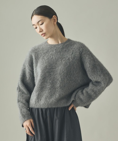 セール】Curensology(カレンソロジー)/FOXカシミヤニットプルオーバー