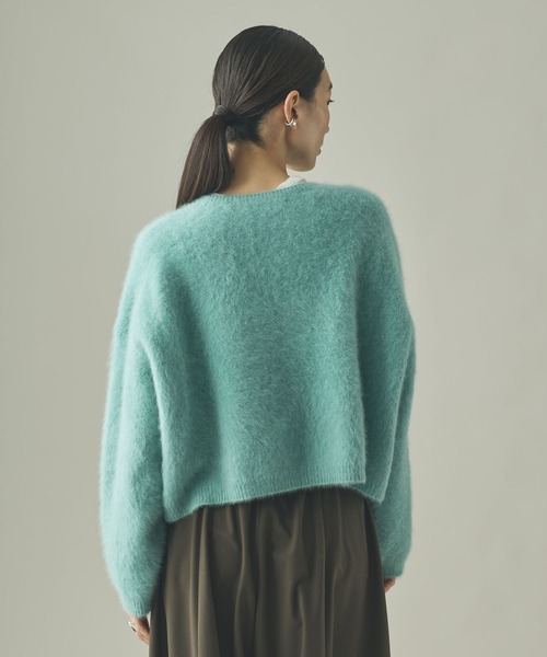 セール】Curensology(カレンソロジー)/FOXカシミヤニットプルオーバー