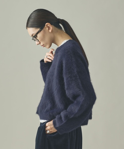 セール】Curensology(カレンソロジー)/FOXカシミヤニットプルオーバー