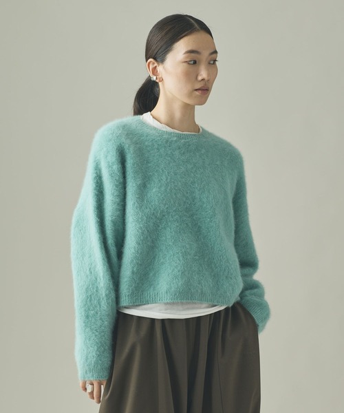 セール】Curensology(カレンソロジー)/FOXカシミヤニットプルオーバー