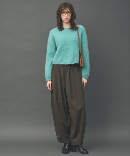 Curensologyカレンソロジー⭐︎新品FOXカシミヤニットプルオーバー セール】Curensology(カレンソロジー)/FOXカシミヤニットプルオーバー