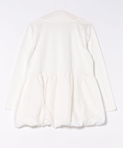 Honeys（ハニーズ）の「裾バルーンインナー（Tシャツ/カットソー・レディース・ホワイト/ブラック・M/L/3L/S/LL）」の20枚目の写真