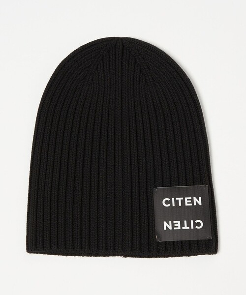 CITEN（シテン）の「＜CITEN＞クリアロゴニットキャップ（ニットキャップ/ビーニー・レディース・ロイヤルブルー/ブラック/グレー系・FREE）」の2枚目の写真