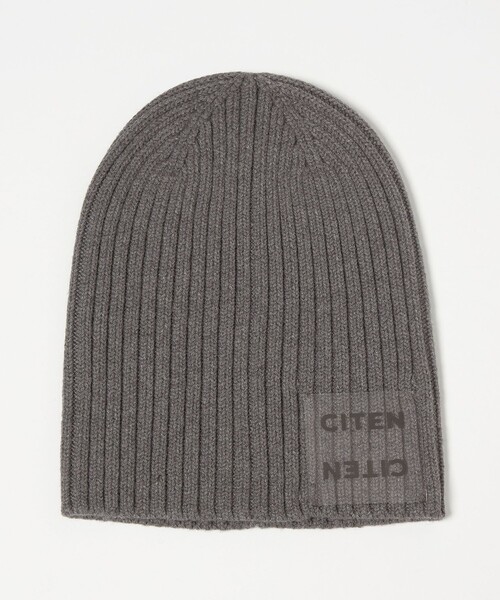 CITEN（シテン）の「＜CITEN＞クリアロゴニットキャップ（ニットキャップ/ビーニー・レディース・ロイヤルブルー/ブラック/グレー系・FREE）」の5枚目の写真