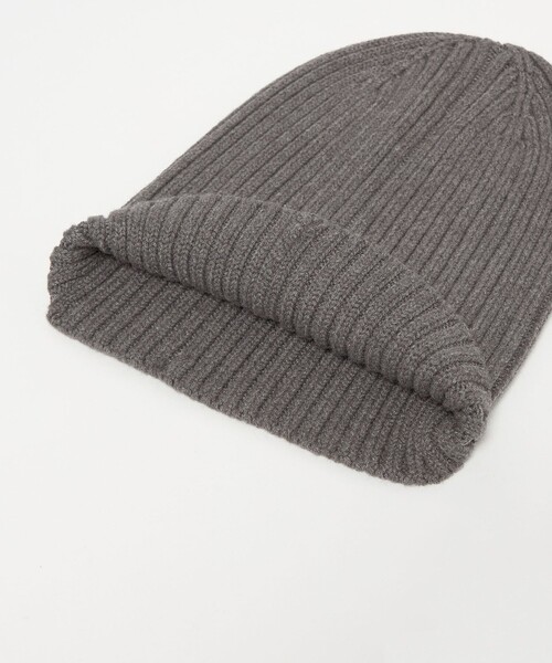 CITEN（シテン）の「＜CITEN＞クリアロゴニットキャップ（ニットキャップ/ビーニー・レディース・ロイヤルブルー/ブラック/グレー系・FREE）」の7枚目の写真