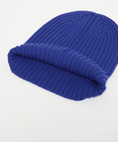CITEN（シテン）の「＜CITEN＞クリアロゴニットキャップ（ニットキャップ/ビーニー・レディース・ロイヤルブルー/ブラック/グレー系・FREE）」の14枚目の写真