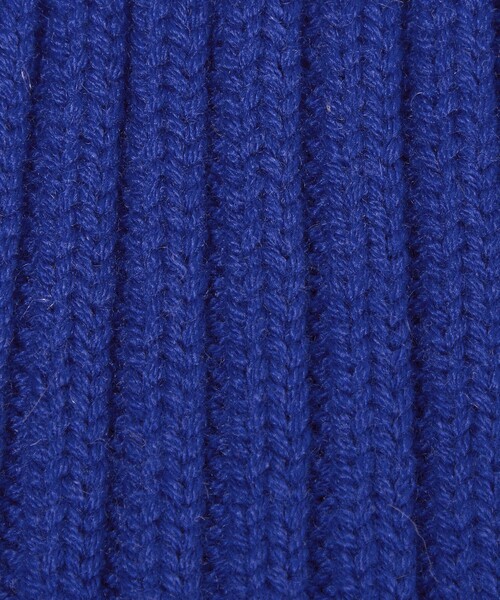 CITEN（シテン）の「＜CITEN＞クリアロゴニットキャップ（ニットキャップ/ビーニー・レディース・ロイヤルブルー/ブラック/グレー系・FREE）」の15枚目の写真