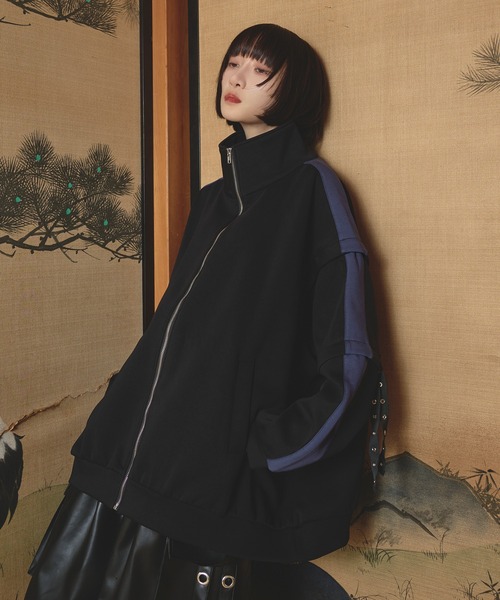 ハトメコードトラックジャケット/SETUP対応（ジャージ）｜狐独